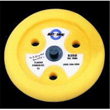 Bfs-935gt Yellow Contoured Foam Grip Pad With Centering Tee & Cooling Holes