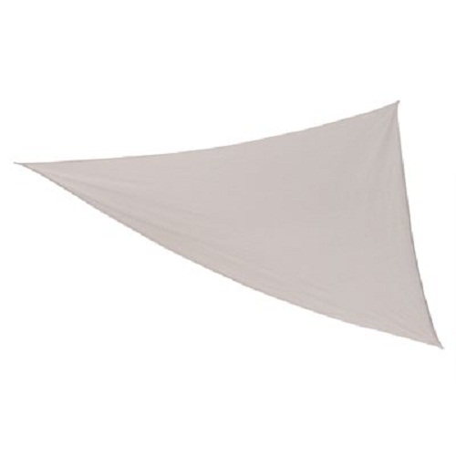 Gale Pacific Ready To Hang Shade Sail Triangle 11 Ft. X 10 In., Pebble