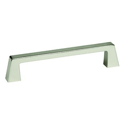 Pull Center Polished Nickel - 128 Mm.