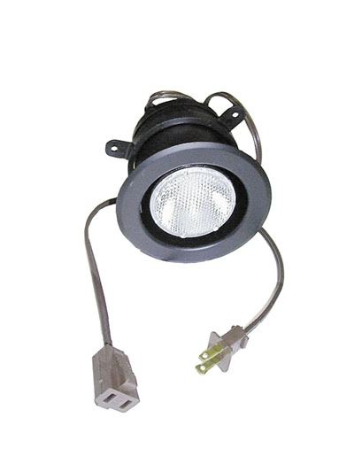 Sl2020.3232 50w Halogen Light With Adjustable Mounting Ring And No Switch - Polished Brass