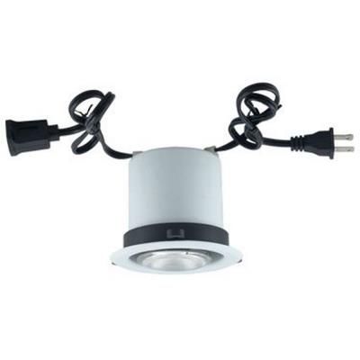 Jesco Lighting Cup002-wh Cup Light, 2 Male & 2 Female Cords