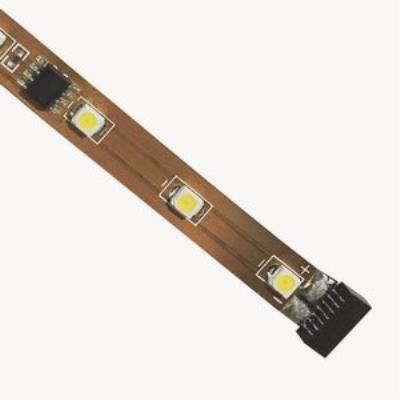 Jesco Lighting Dl-flex-up-ho-60 12 In. Linear High Output Strip With Connection, Cool White Finish