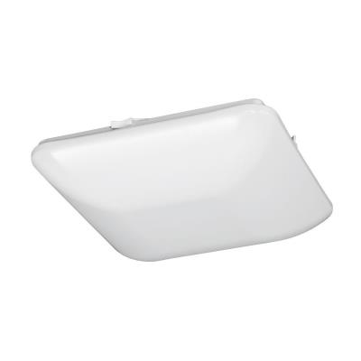 Jesco Lighting Cm401s-30-wh 11 In. Square Led Ceiling Fixture Or Ada Sconce With Acrylic Shade, White - 3000k