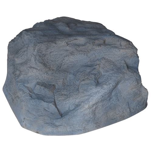 2870-1 Textured Natural Rock Look Painted Plastic Low Profile Boulder, Painted