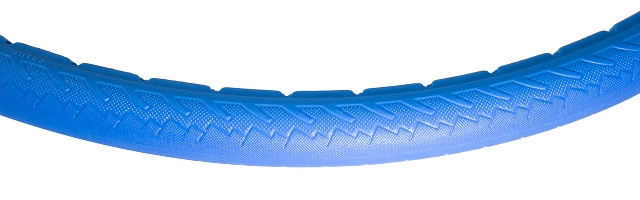 Al265-1 24 X 1 In. Sentinel High Rebound Urethane Wheelchair Tire, Blue