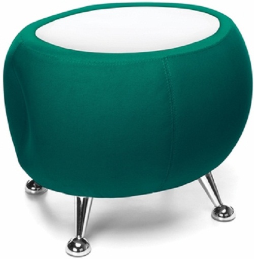 UPC 845123079904 product image for 2001T-2331-WHT Jupiter End Table in Fabric with Laminate Top - Green | upcitemdb.com