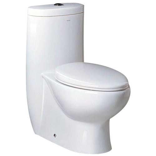 Online Gym Shop Ftl2309 Fresca Delphinus One-piece Dual Flush Toilet With Soft Close Seat