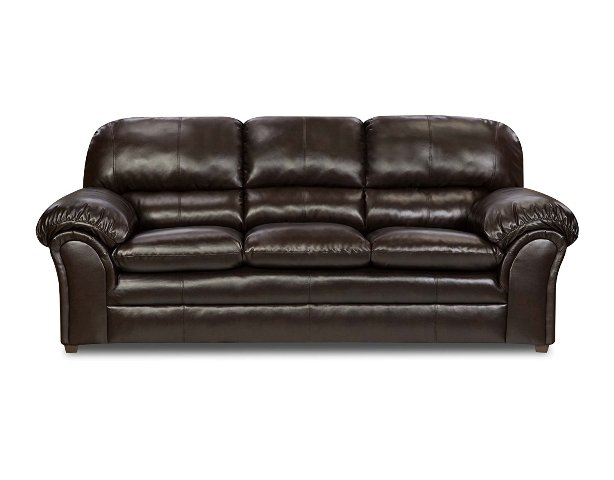 Vintage Bonded Leather Sofa