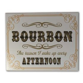 Thousand Oak Barrel 6502 Bourbon Afternoon Sign, Grey