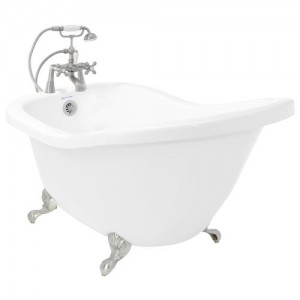 P7-ct1b-sn Chelsea 59 In. White Acrylic Bath Tub