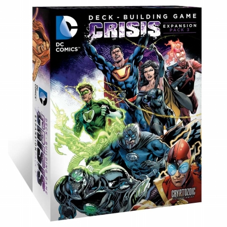 Ctz01972 Dc Comics Deck Building Game-crisis Expansion, Pack Of 3