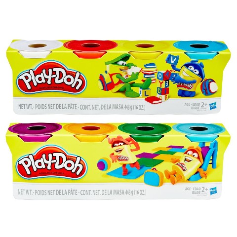 Hsbb5517 Play Doh-classic Color Assorted 4 Oz, Pack Of 8