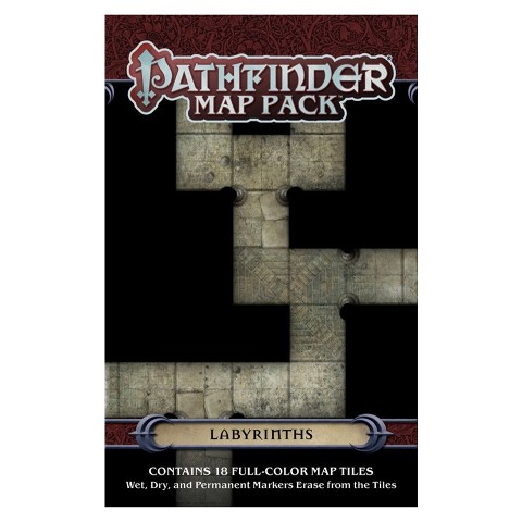 Pzo4063 Path Finder Map Pack-labyrinths