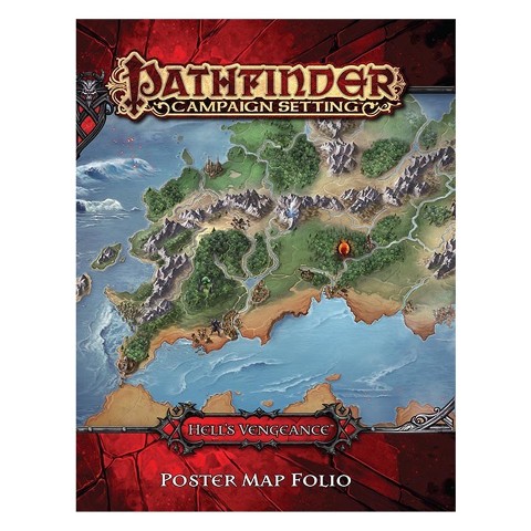 Pzo9294 Pathfinder Campaign Setting-hells Vengeance Poster Map Folio