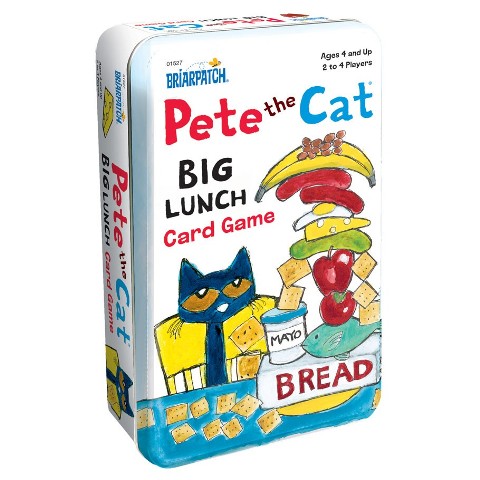 University Games Unv01527 Pete The Cat-big Lunch Card Game Tin