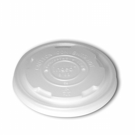 Plfc-lid-8 8 Oz Food Container Compostable Lid - Pack Of 1000