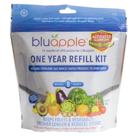 Ba Rfl Kit Cbn Bluapple One-year Refill Kit With Activated Carbon - Pack Of 8