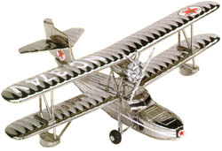 Ert19813 Texaco - Wings Of Texaco No. 8 2000 1936 Airplane Toy