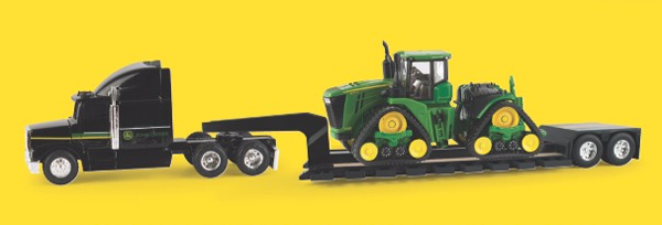 Ert45559 John Deere Semi & Lowboy Trailer Tractor Model Kit