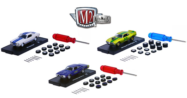 M2m34001-03-case 3 Piece Auto-wheels Release 3 Set