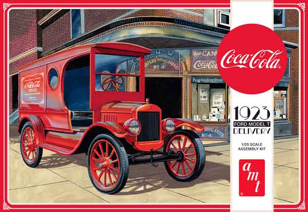 1024 Coca-cola 1923 Ford Model Car Model Kits
