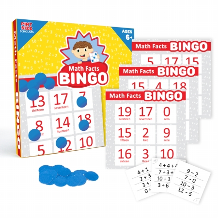 Ebng-003 Math Facts Bingo Game