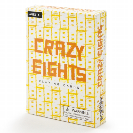 Tcar-102 Crazy Eights Illustrated Card Game