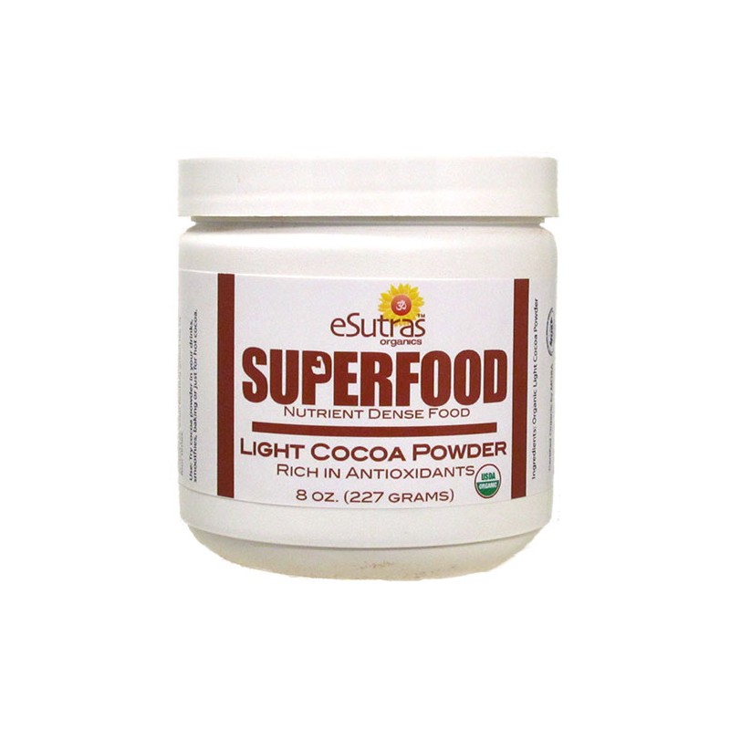 Esutras 250600 Raw Organic Cocoa Powder