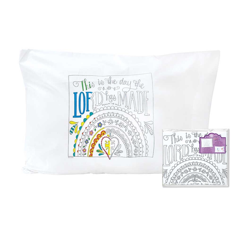 Pilcas-5 Pillow Case - This Is The Day The Lord Has Made