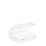 Dcc Staylock Clear Hinged Lid Containers, Medium