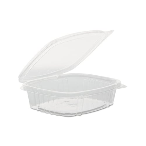 Gen-pak Gnpad08f 8 Oz Hinged Deli Container, Clear