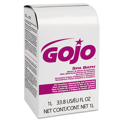 Goj2152 Nxt 1000 Ml Rose Herbal Scent Refill Spa Bath Body & Hair Shampoo, 8 Per Carton