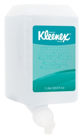 Kimberly Clark Kcc91557 1 Ltr Bottle Kleenex Hair Amp Citrus Floral Body Wash
