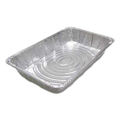 Pcty6050xh Ribbed Full Size Aluminum Steam Pans, 40 Per Carton