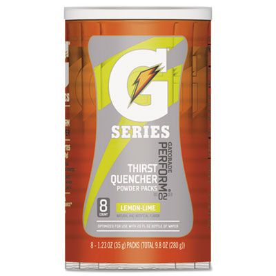 Gtd13163 1.34 Oz Thirst Quencher Powder Drink Mix - Lemon-lime, 8 Per Carton
