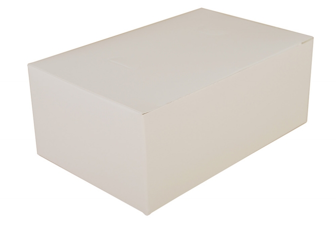 Sch Paperboard Tuck Top Snack Carry-out Box, - White - 7 X 4.5 X 2.75 In. - Case Of 500