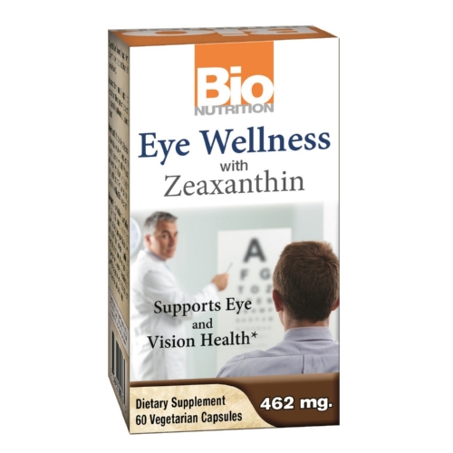 Bio Nutrition 1766328 Gluten Free Eye Wellness With Zeaxanthin, 60 Vegetarian Capsules