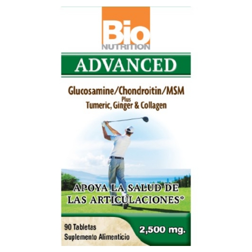 Bio Nutrition 1766385 Gluten Free Advanced Glucosamine, 90 Tablets