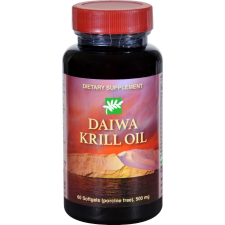 1702596 500 Mg Gluten Free Krill Oil, 60 Softgels