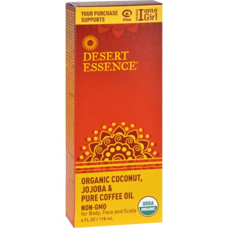 1734599 4 Oz Coconut Jojoba & Coffee Organic Oil
