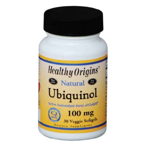 1794429 100 Mg Natural Ubiquinol, 30 Vegetarian Softgels