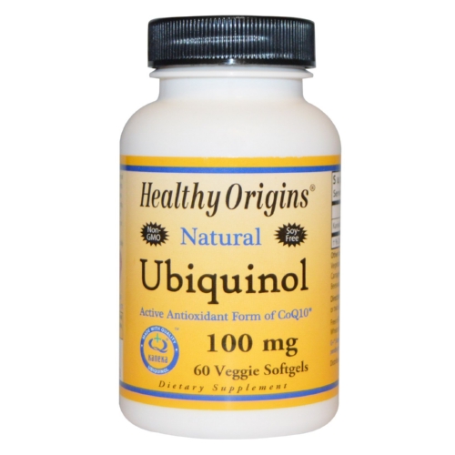 1794437 100 Mg Natural Ubiquinol, 60 Vegetarian Softgels