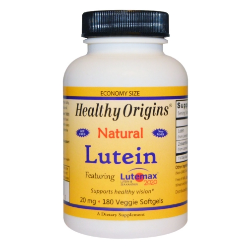 1794361 20 Mg Natural Lutein Lutemax 2020, 180 Vegetarian Softgels