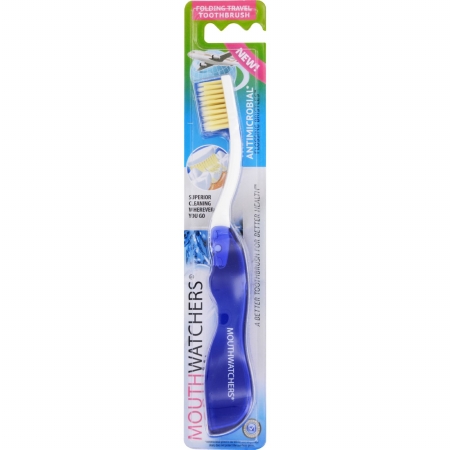 1699115 Travel Toothbrush, Blue - Case Of 5