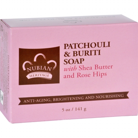 1702901 5 Oz Gluten Free Bar Soap, Patchouli & Buriti