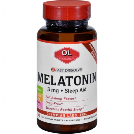 1651777 5 Mg Gluten Free Melatonin 60 Fast Dissolve Tablets