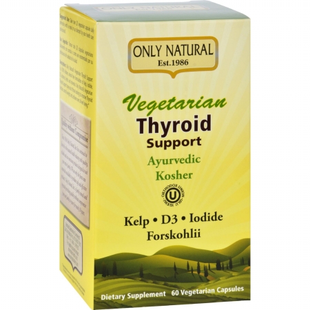 1642974 Gluten Free Vegetarian Thyroid Support, 60 Vegetarian Capsules