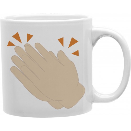 Cmg11-igc-clap Clap Emoji 11 Oz Ceramic Coffee Mug