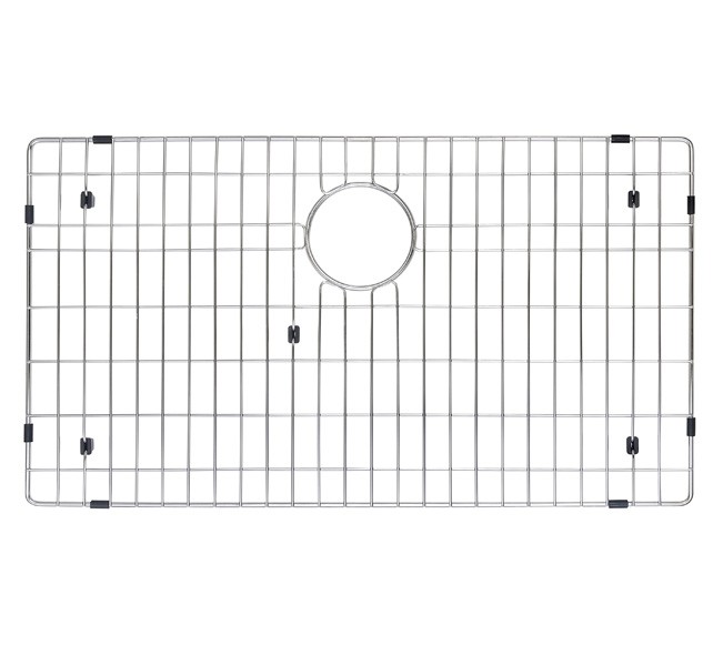 Kraus Kbg-100-30 Stainless Steel Bottom Grid With Protective Anti-scratch Bumpers For Kitchen Sink
