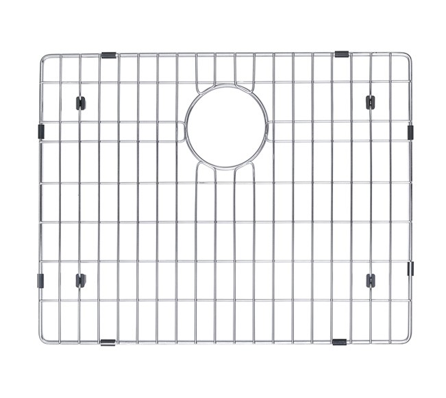 Kraus Kbg-101-23 Stainless Steel Bottom Grid With Protective Anti-scratch Bumpers For Khu101-23 Kitchen Sink